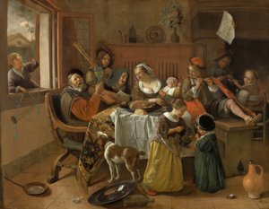 Den glada familjen
