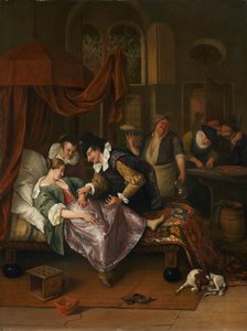 Läkarens_besök av Jan Steen