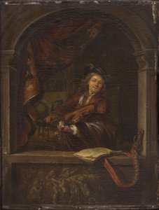 Violinist av Jan Steen