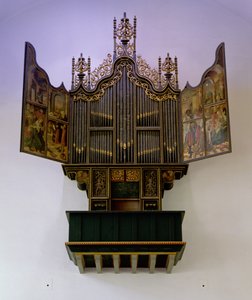 Målad orgel, 1526