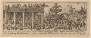 Ungdomens källa av Jan Theodor de Bry after Barthel Beham