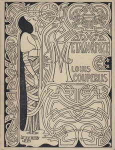 Omslagsdesign Metamorfoze av Louis Couperus, 1897. av Jan Toorop