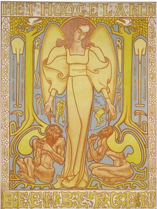 Hoogeland Beekbergen, 1896 av Jan Toorop