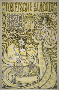 Affisch för Delft Salad Oil, 1894 (papper)