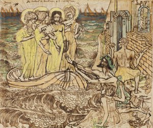 Konstmusernas ankomst till arkitekturen, 1890 av Jan Toorop