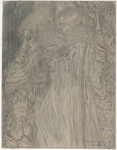 Drömmaren, 1897 av Jan Toorop
