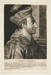 Porträtt av Saint Charles Borromeo