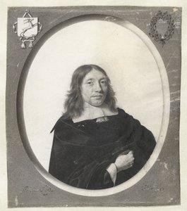 Porträtt av Gijsbert van der Hoeven av Jan Thopas