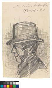 En kusk i Delft av Jan Toorop