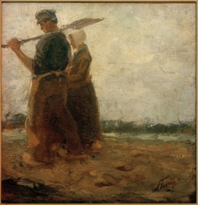 På vägen hem av Jan Toorop