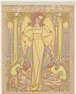 Det höga landet. Beekbergen (titel på objekt) av Jan Toorop