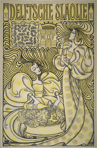 Affisch för Delft Salad Oil av Jan Toorop