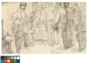 Strikers av Jan Toorop