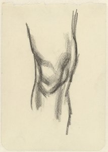 Studie av ett knä av Jan Toorop
