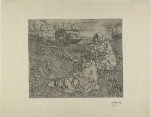 The Net Menders av Jan Toorop