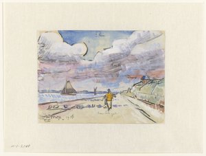 Vägen längs kanalen av Jan Toorop