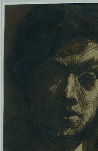Självporträtt av målaren Jan Toorop av Jan Toorop