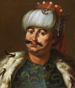 John III Sobieski, kung av Polen, klädd som en osmansk sultan.