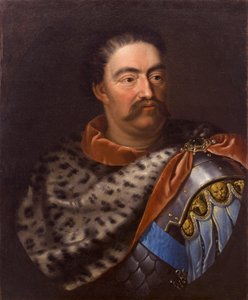 Porträtt av John III Sobieski 1629-1696, kung av Polen och storhertig av Litauen