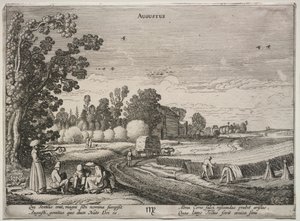 De tolv månaderna: augusti. av Jan Van de Velde