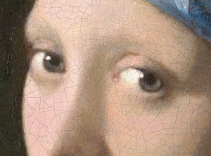Flicka med ett pärlörhänge, c.1665-6 av Jan Vermeer van Delft