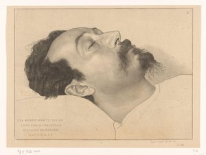 Sålunda vilade Nicholas de Roever den 12 mars, år 1803. VILA I FRID. (originaltitel på objekt)