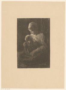 Mamma med barn av Jan Veth