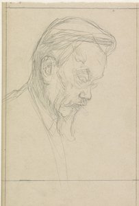 Porträtt av Cornelis Hofstede de Groot av Jan Veth