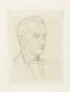 Porträtt av Jan Egers van Iterson av Jan Veth