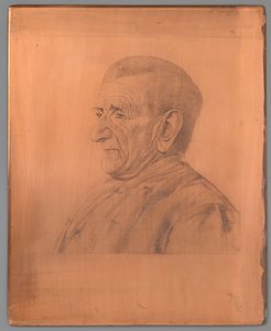 Porträtt av Jan Schaap av Jan Veth