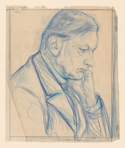 Porträtt av Jr. Alexander Frederick de Savornin Lohman av Jan Veth