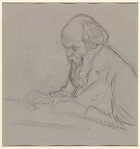 Porträtt av Petrus Josephus Hubertus Cuypers av Jan Veth