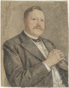 Porträtt van R.P.J. Tutein Nolthenius av Jan Veth