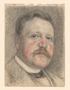 Porträtt van R.P.J. Tutein Nolthenius av Jan Veth