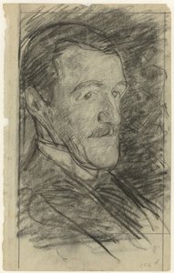 Porträtt av Richard Roland Holst av Jan Veth