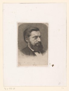 Porträtt av Thomas Theodorus Hendrikus Jorissen av Jan Veth