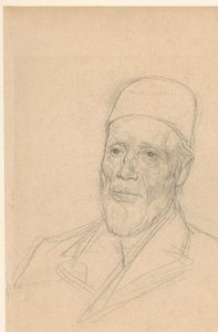 Porträtt av Willem Nicolaas Dinger (?) av Jan Veth
