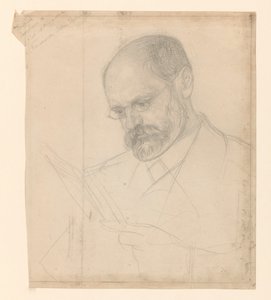 Porträtt av herr K. J. Kautsky av Jan Veth