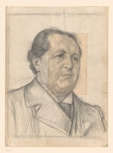 Porträtt En Dr Abraham Kuiper av Jan Veth
