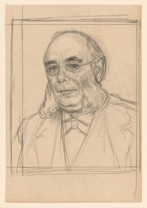 Porträtt av dr H. Pierson av Jan Veth