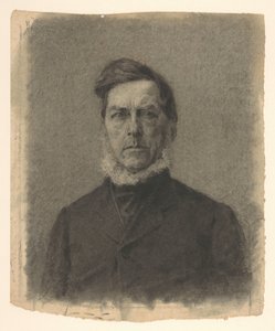 Porträtt av en gentleman med skägg av Jan Veth
