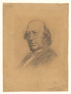 Porträtt av Prof. Dr. Jan van Geuns av Jan Veth