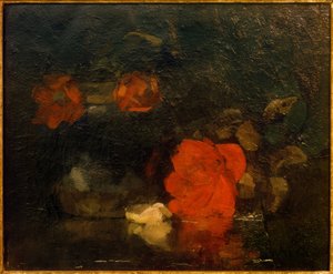 Stilleben med rosor av Jan Voerman