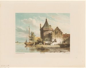 Utsikt över Waltoren i Culemborg