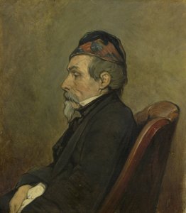 Porträtt av Johan-Hendrick-Louis Meyer, marinmålare