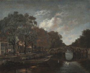 Herengracht, Amsterdam, ca 1661 (olja på duk)