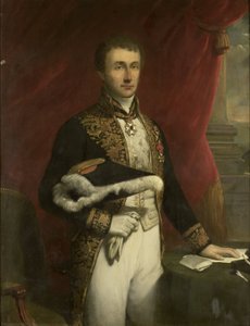 Pieter Merkus (1787-1844). Generalguvernör (1841-44) av Jan Willem Pieneman (copy after)