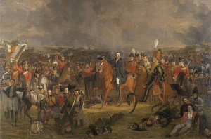 Slaget vid Waterloo. 1824