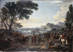 Kung Vilhelm III och hans armé vid belägringen av Namur