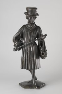 Gråter från Isabella av Bourbons grav, ca. 1475-76 (brons) av Jan attrib.to Borman
